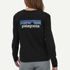Patagonia Black Long Sleeve Tee